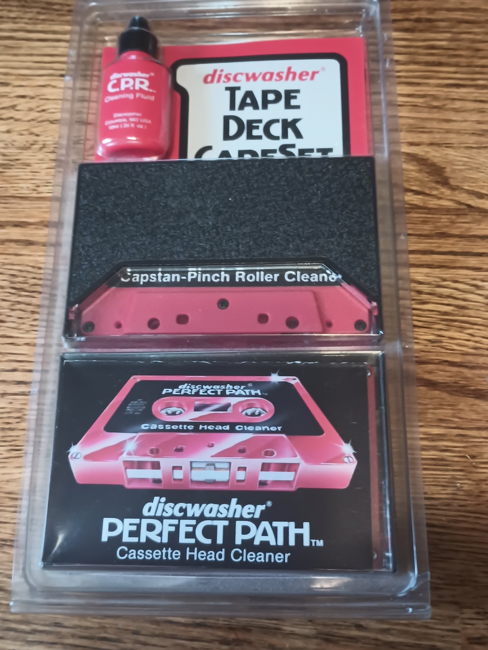 discwasher Perfect Path Cassette Head Cleaner - Pink